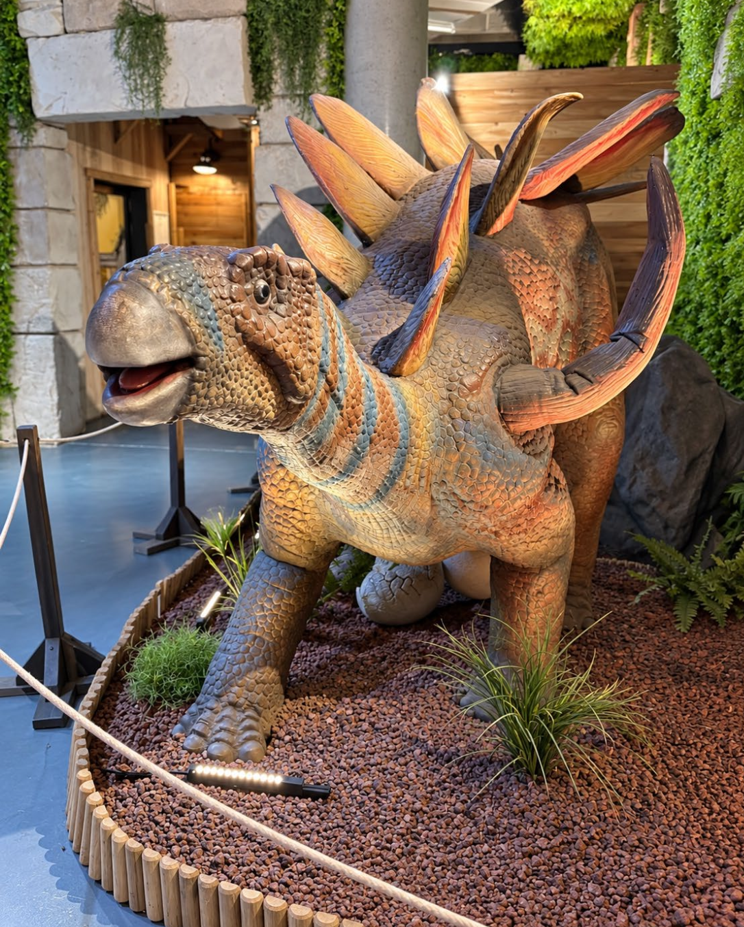 Dinosaurier Exponat