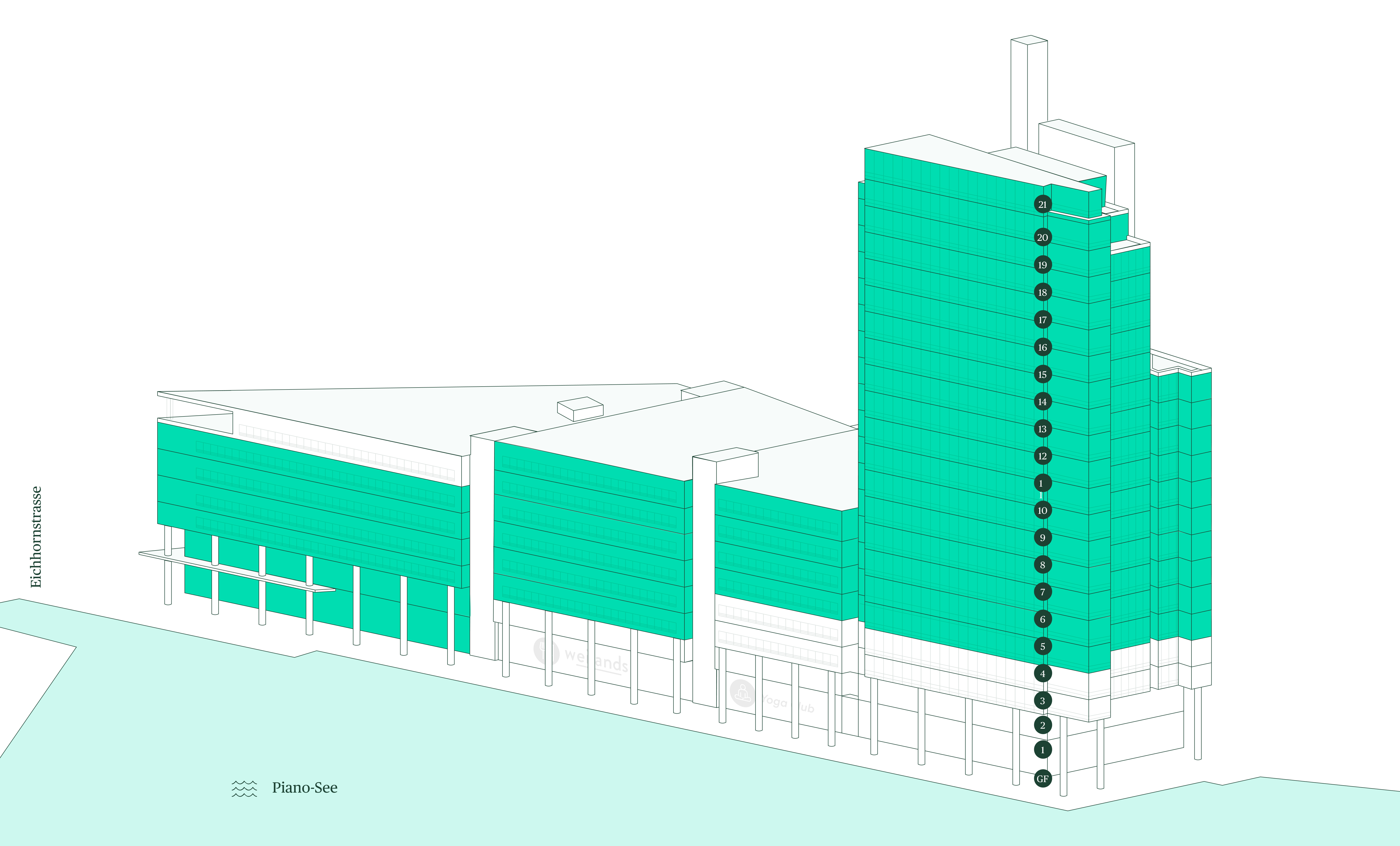 3D map of Atrium Tower